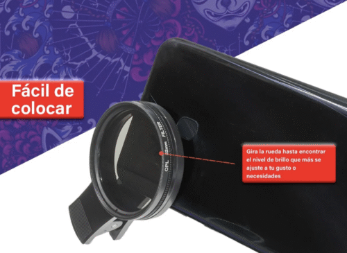 Lente Cpl Filtro Para Celular - Imagen 6